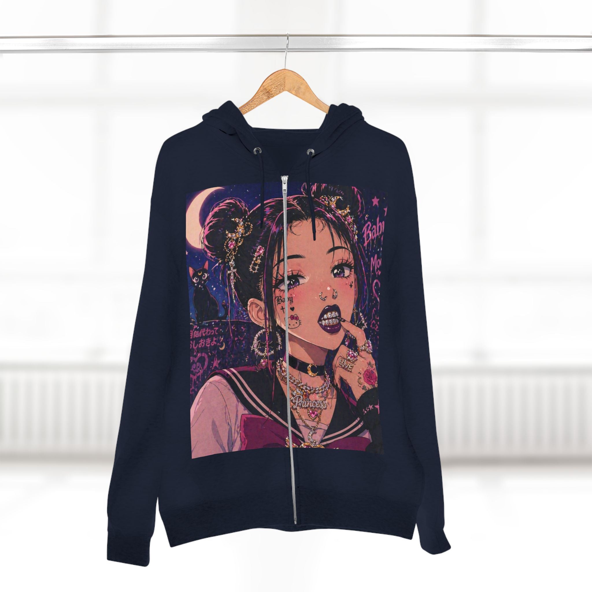 Unisex Zip Hoodie