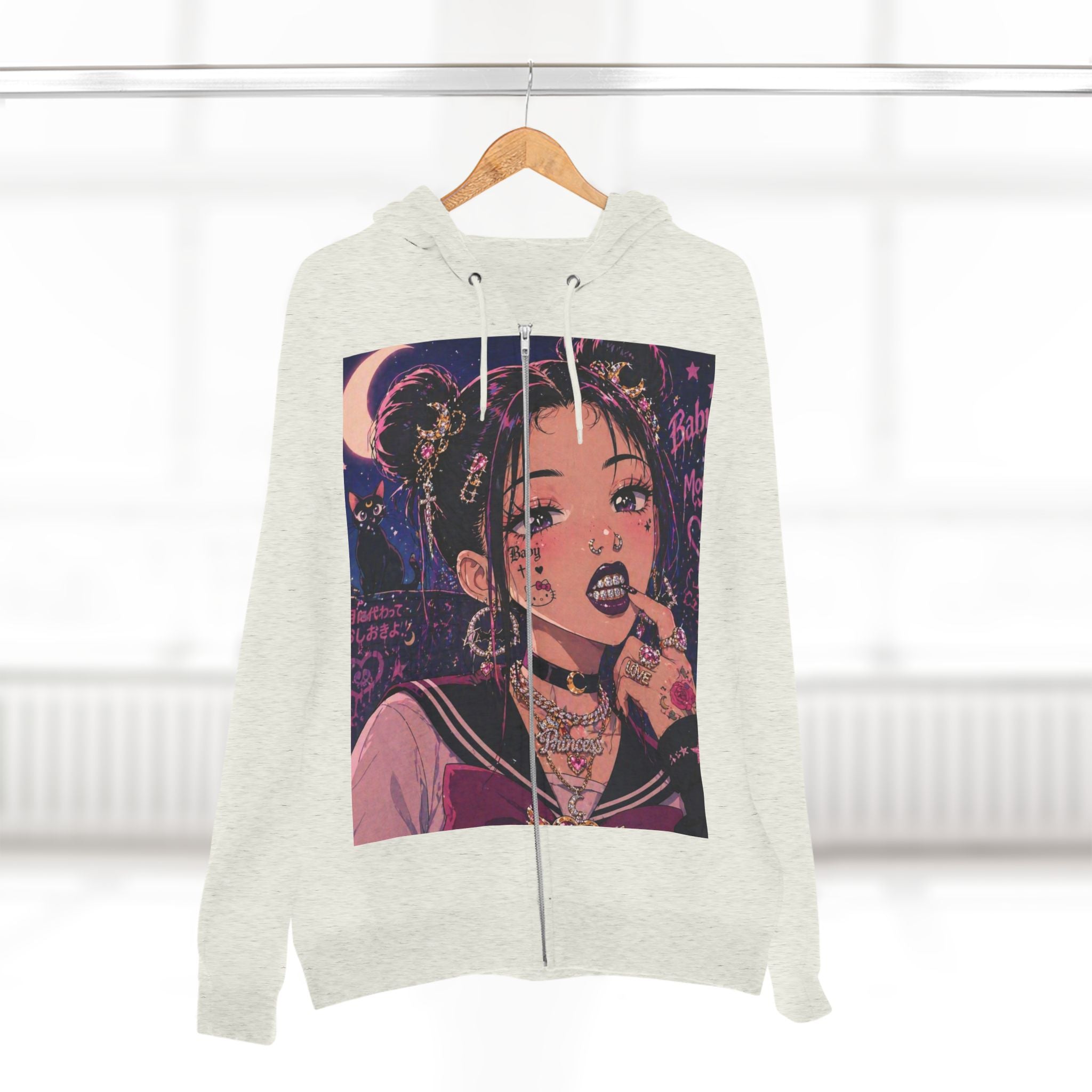 Unisex Zip Hoodie