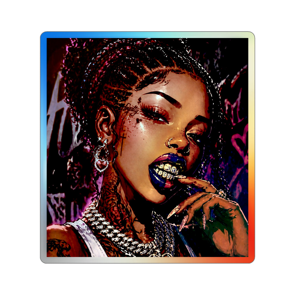 Holographic Die-cut Stickers