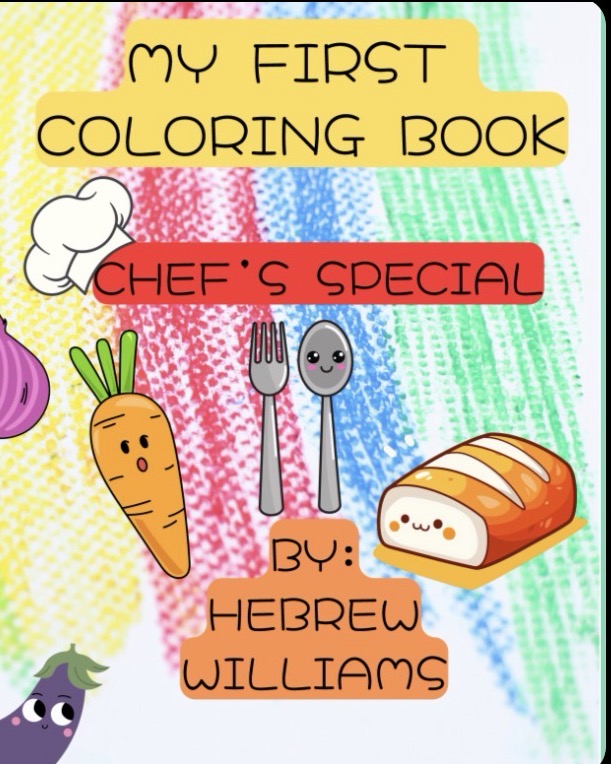 My First Coloring Book: Chef’s Edition