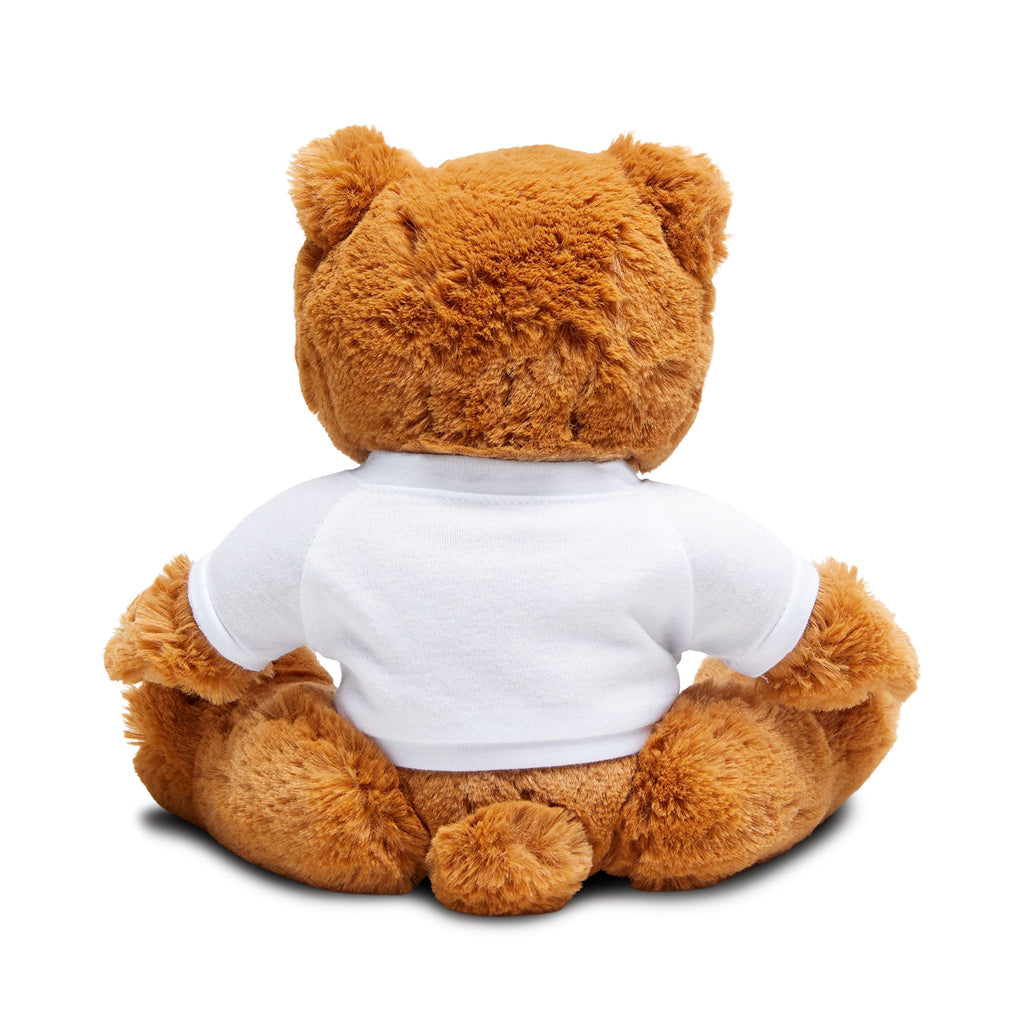 Kid CEO Teddy Bear Plush — Brown Stuffed Bear with 'Kid CEO' T‑Shirt & Bow Tie