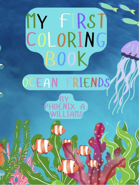 My First Coloring Book Ocean Friends