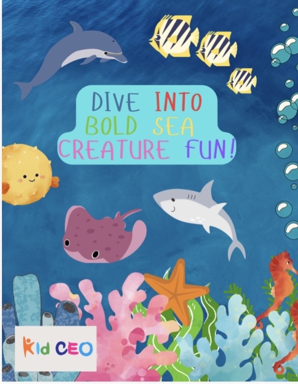 My First Coloring Book Ocean Friends