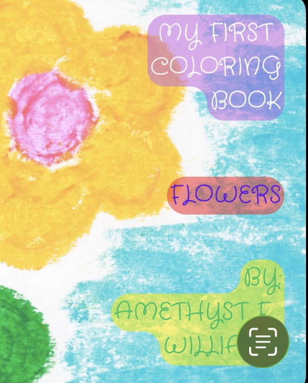 My First Coloring Book: Flowers