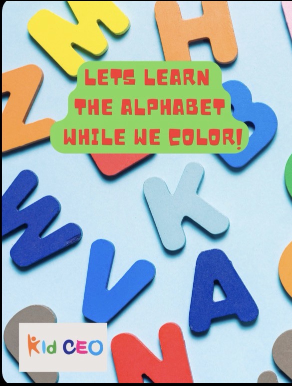 My First Coloring Book: Alphabet